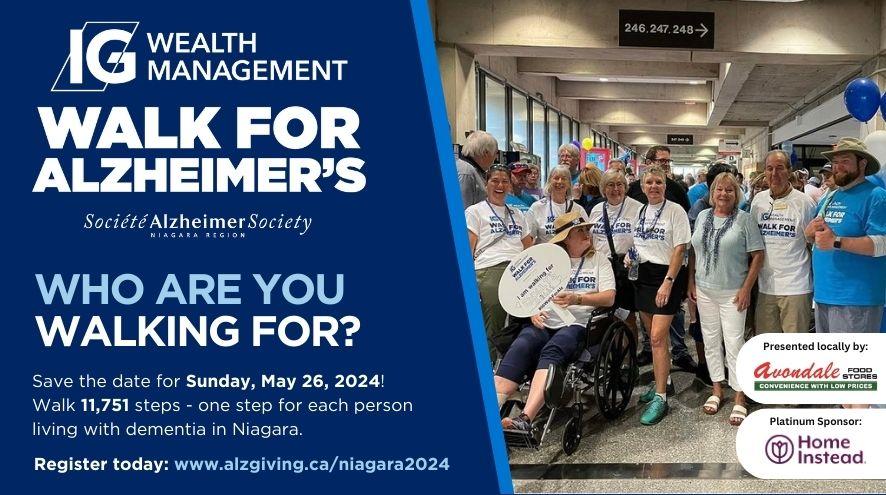 2024 Walk For Alzheimer S Spokesperson Sandy Alzheimer Society Of Niagara Region